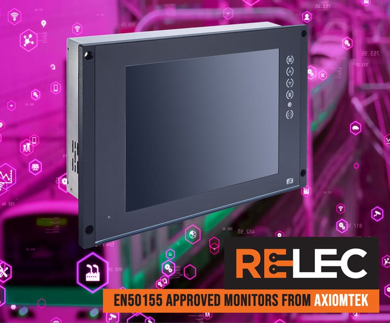 EN50155 Compliant Monitors | Railway Approved | Relec Electronics